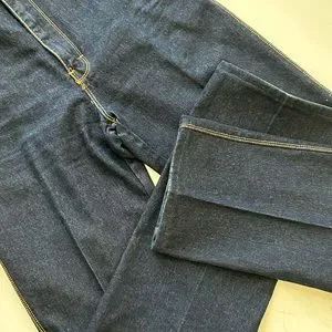 Jean Vintage Pentimento Brittania - Taille Femme 13 Short - Voir Mesures - Très Bon état
